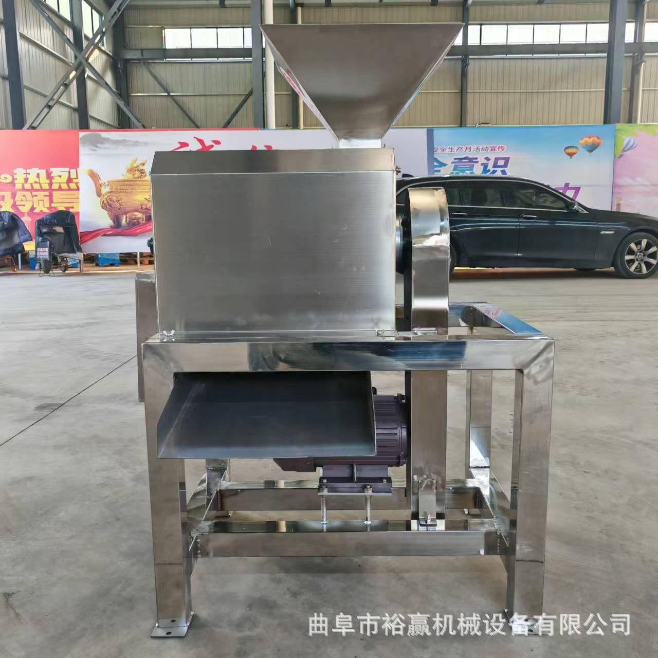 大型杨梅水蜜去皮打浆机商用芒果蓝莓草莓去核打浆机