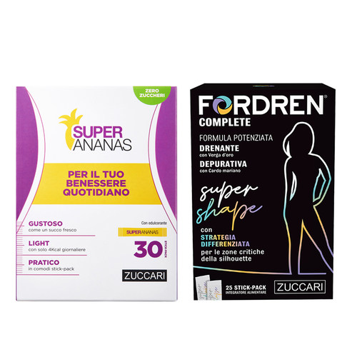 意卡莉ZUCCARI菠萝饮腰腹饮组合