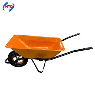 WB6401工地用车农用独轮手推车斗车家用推沙泥土花园垃圾搬运车