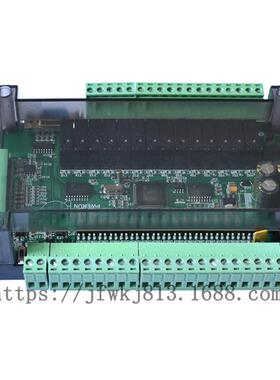 PTNCLC控板国产简易可-编程控制器式FX3U30MR6进14出6AD+2工D1包