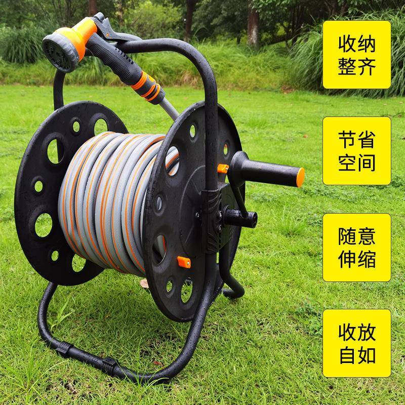 水管车器卷绕管管盘金绞属软管器收卷家用洗车UYY收纳架子器架熙