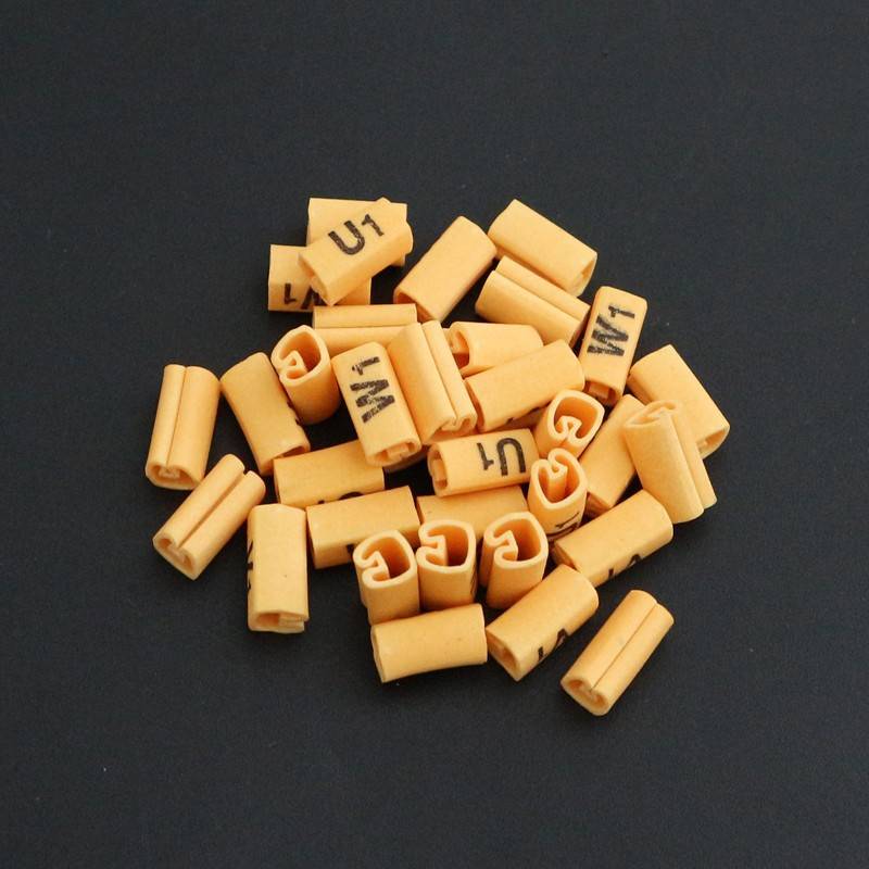 数字管标示管套管U1 V1 W1 U2 V2 W2 20-50平方电机异型号码管
