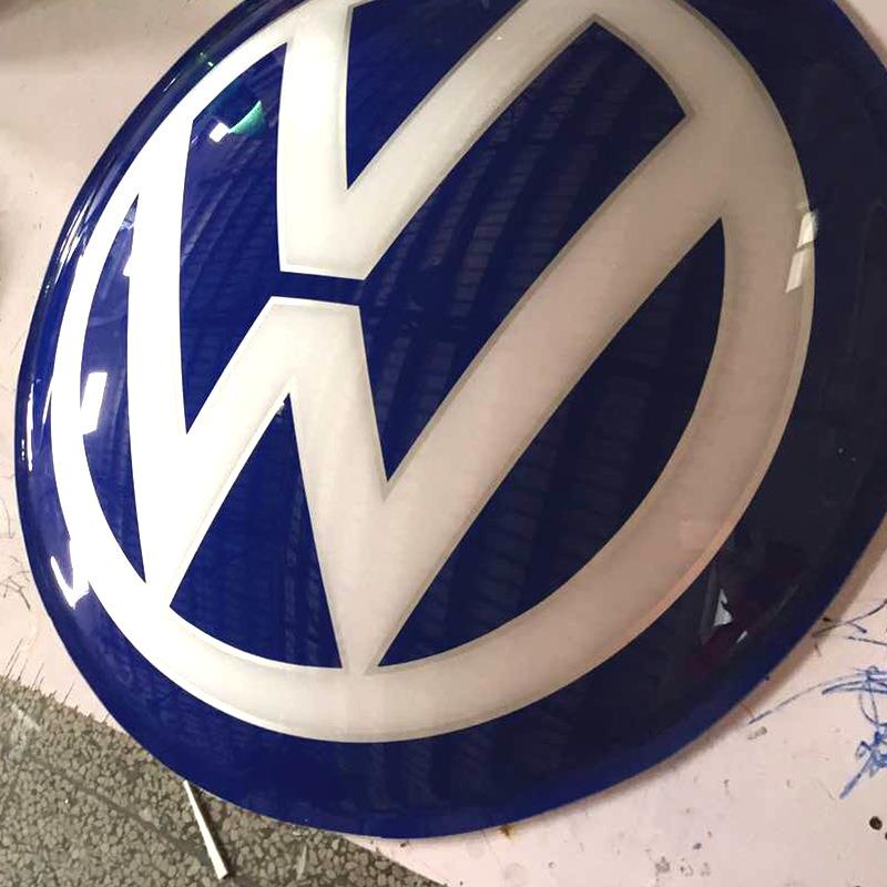 新能源l4店汽车标识牌制作不锈S家钢亚克力发光o330go广告牌厂直