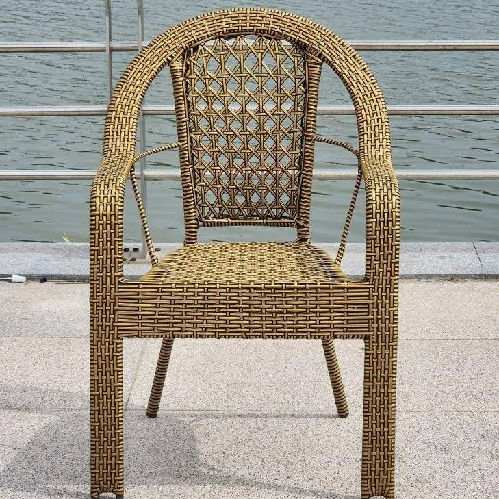 腾藤椅老年人椅家用茶几休闲太师椅高椅子户阳台外椅靠背GNO椅编