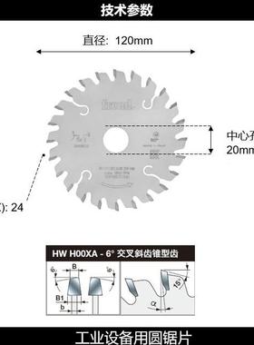 LI25M*28EA2310JEK*2.820*24意大利/Freud锐无*敌工业锯片贴面板