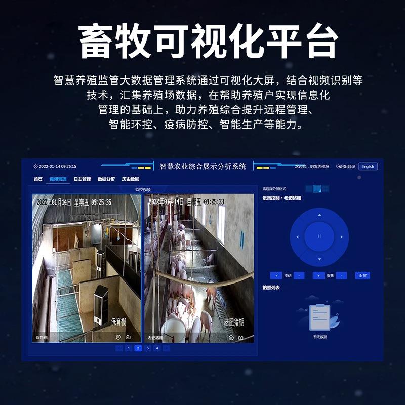 工直供场畜牧养农场畜牧殖自动化系统C智慧农业管理厂PL控制农系