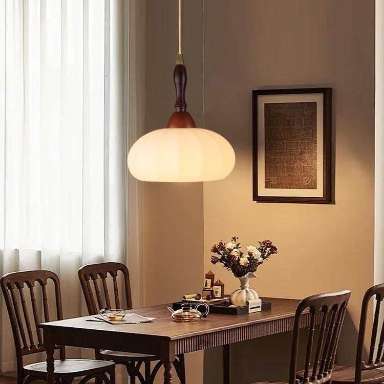 法3927式中风客厅卧室护眼道吊灯宋氏美学复古古吧胡桃木色餐厅台,家装灯饰光源,智能吊灯,淘宝优惠券,粉丝福利购,淘宝优惠卷