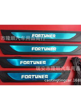 替换件带扣19穿越者跑奔者Fortu55145n条er卡带灯门槛LED迎宾踏板