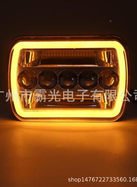 7BG07寸7方5Xled汽车灯工程车灯越野改装灯卡车大灯