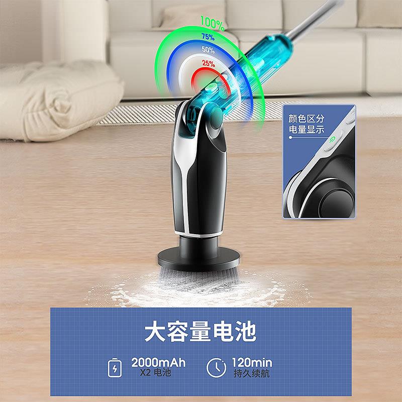 多功能车载清洁工具套装八合一便携清洗刷头长柄电动刷子车用