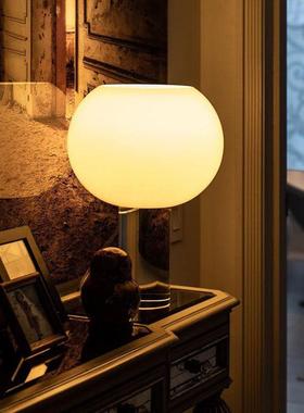 v现intge中古玻璃台灯TD-040代简约设计师创意家a用室客厅卧艺术