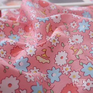 可爱小花被套四件l套全棉床上用品少女心34件套单人双人公主风