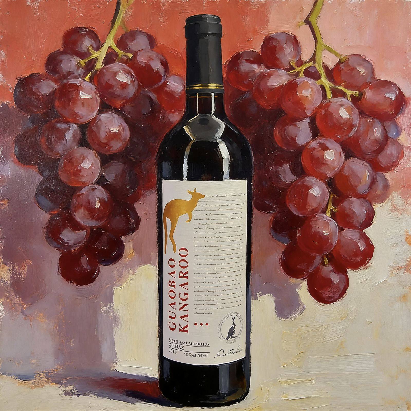 【活动价】源头代工厂直发袋鼠干红葡萄酒14%vol红酒赤霞珠高档酒