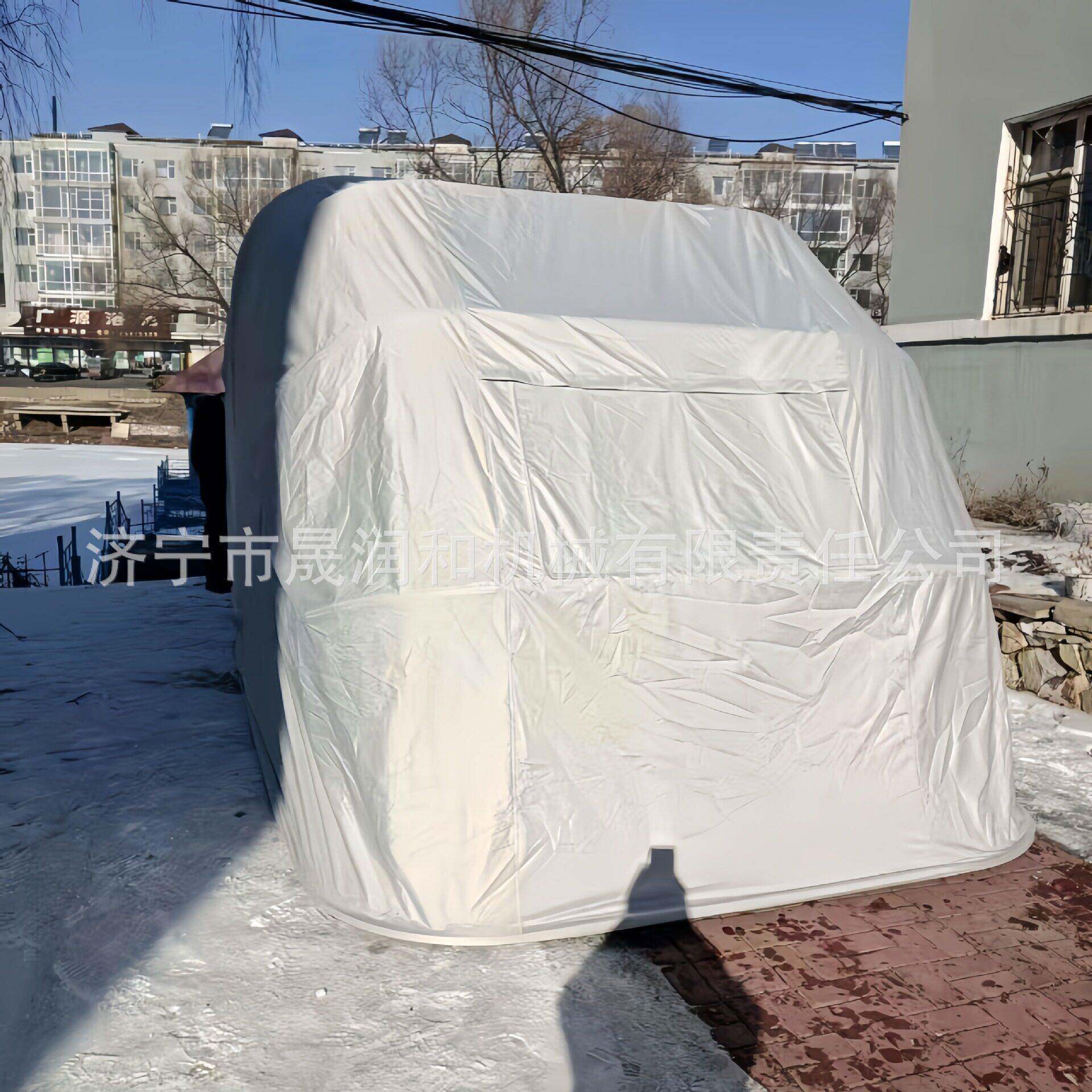 移动车棚小型简易式移动停车库家用户外防风沙用私家车车棚
