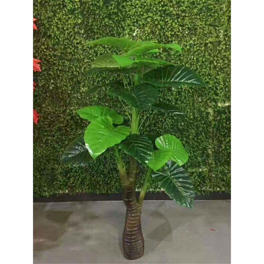 大绢仿物真树22绿萝假花假树植物客厅绿色绿植落地花盆栽塑料盆景