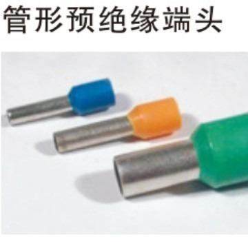 针线鼻子接线端子VE管形绝缘冷压预端子E60618式10型插号齐全开专