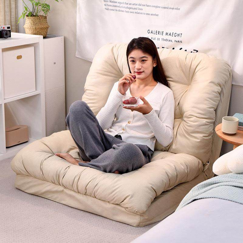 懒人沙发可折叠阳台沙发发榻榻单人沙米上靠背垫UOM双床人地板沙