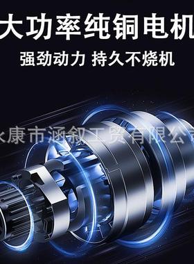 锯36118寸伐锂电单手无刷电机充电式电链锯户木工外木锯园艺专用