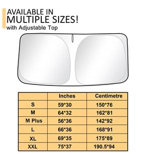 汽遮阳前挡防晒隔热遮遮阳挡板折叠遮光小帘挡风玻璃车车罩阳704