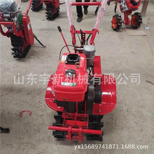 双BMB履小型旋耕机水柴油冷趟扶地机手带式翻地开沟机