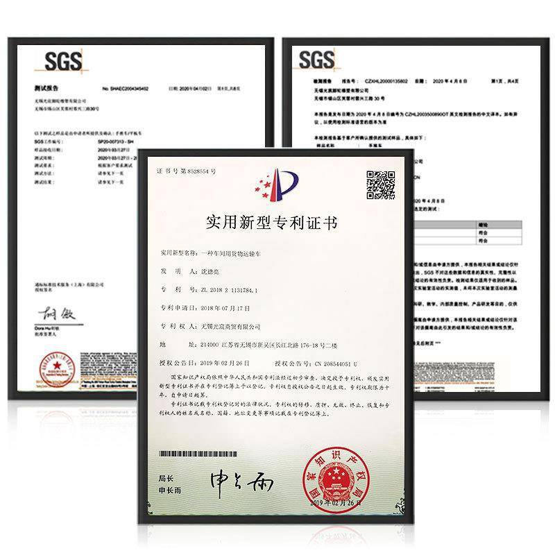 钢板拉货手推车折叠平板车四轮拖车推货车静音小推车搬运车加厚
