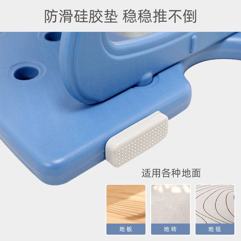 儿童书架玩具绘本架家用简易置物架多层收纳架卡通小毛驴宝宝