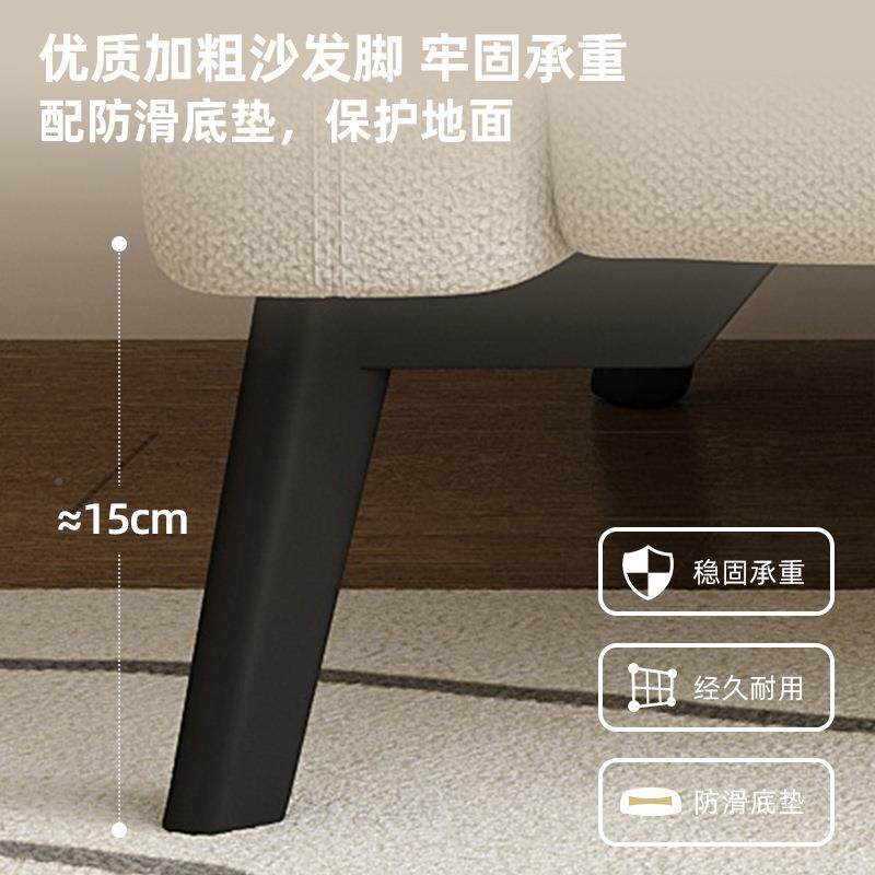 沙发客厅无品牌/小户型出租房屋卧室公寓阳简台间易懒布艺单双人