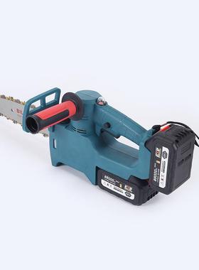 8寸小巧锂电电伐链锯充电提10寸FIW手家用电锯木砍树锯木锂电锯