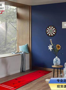 红色飞TM330-FB镖地毯用商家用办公专业挂靶飞鏢道地垫tDar壁Mat