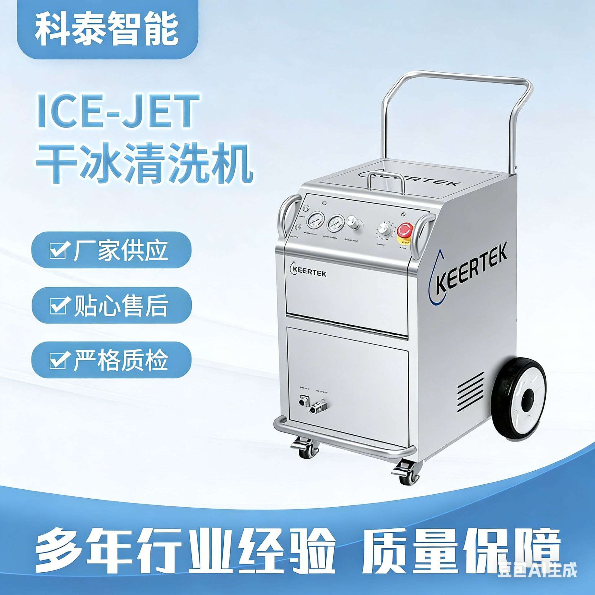 工业级干冰清洗机无残留无污染