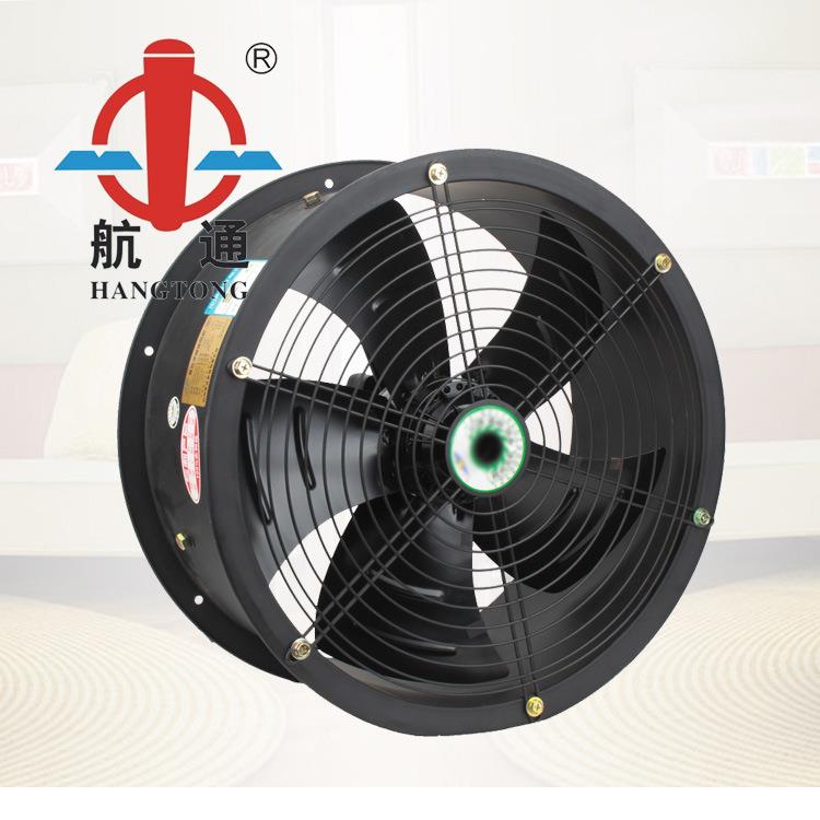 通高筒式航外转子小型轴风机工业厨卫吸牌烟尘油流烟通风空UBM气