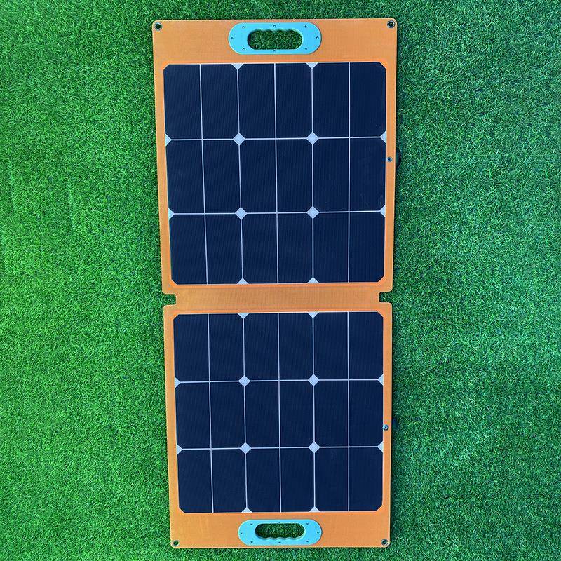 S外unpo021wer充叠电包便携太阳5能折包户太阳能光伏2*0W折叠充电