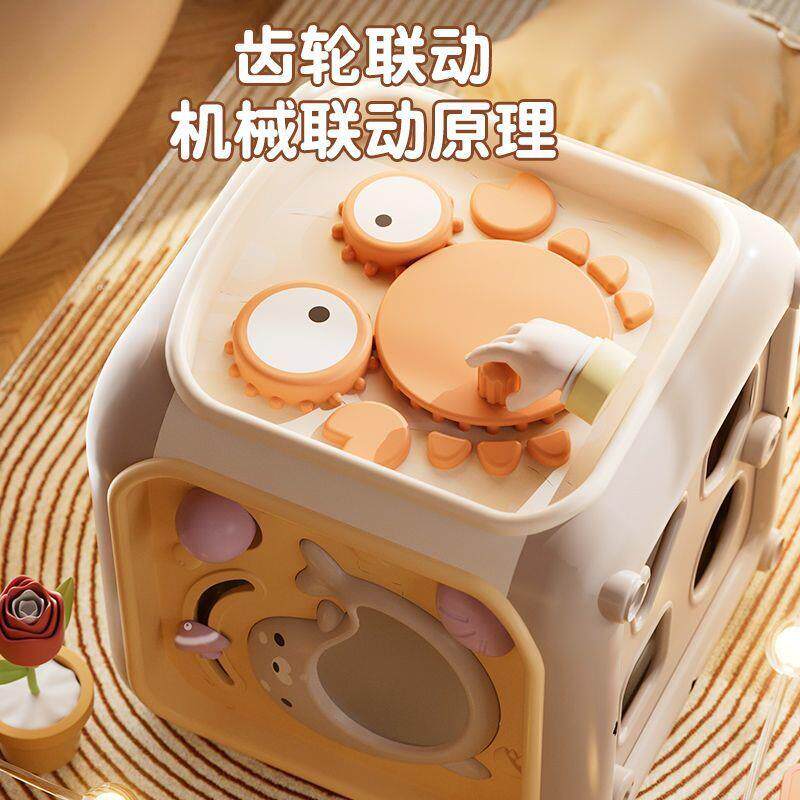 大号拍音鼓六面体手YJX婴儿宝玩具一岁个月多功能乐益智宝拍拍鼓