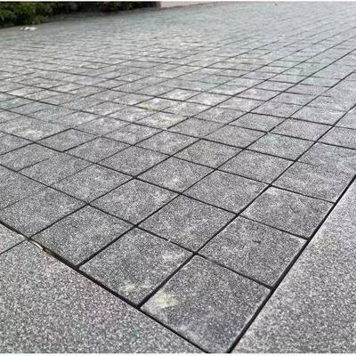 马蹄石仿石材自然面011花岩红色体砖外地砖1户8厚通岗地铺石园林