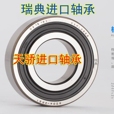 瑞典进口轴承 3007 3002 62206 62207 62208 62209 62210 2Z 2RS1