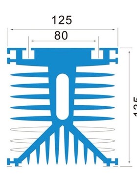 MTC160A 200A 300A MDS500A SKKT三相固态继电器可控硅模块散热器