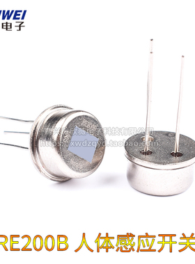 RE200B人体红外热释电传感器 人体感应开关 人体红外探头
