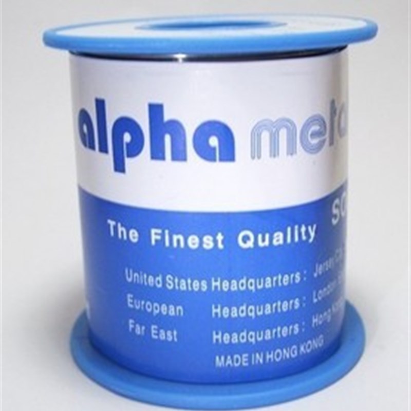 阿尔法ALPHA 高纯度有铅焊锡丝0.64mm含松香芯锡线免洗低温焊锡