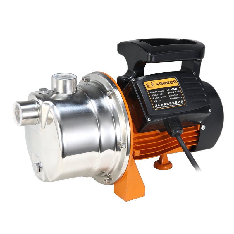 不锈钢自吸泵家用喷射泵220V深吸压井泵无塔供水抽水泵铜线电机