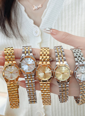 经典简约复古小巧防水ins风考试初高中生送礼女孩颜值石英手腕表