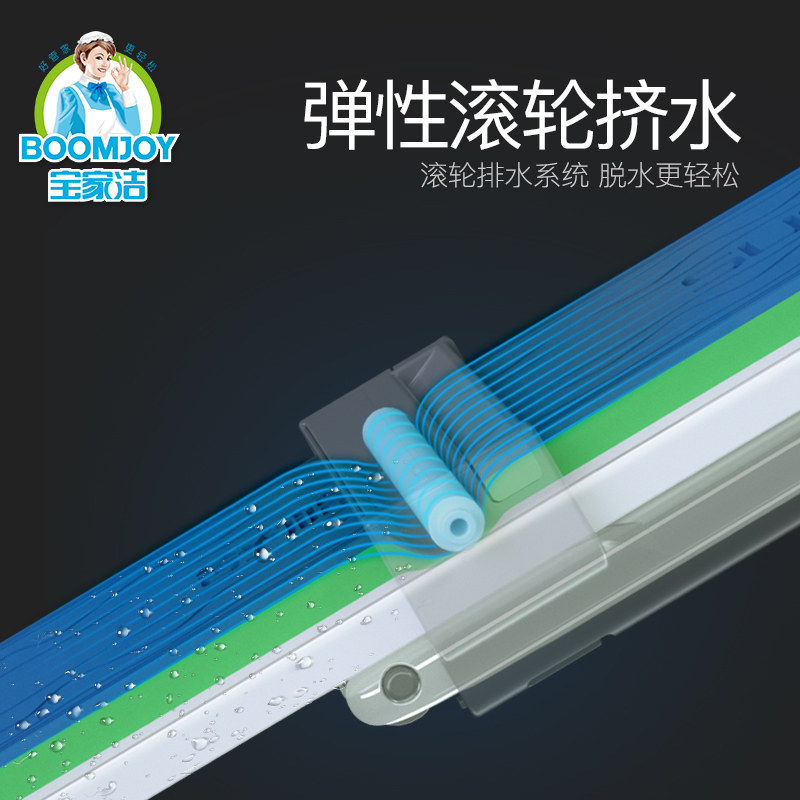 吸水拖把海绵头胶棉拖把免手洗z大号懒人家用一拖地净拖布干湿两