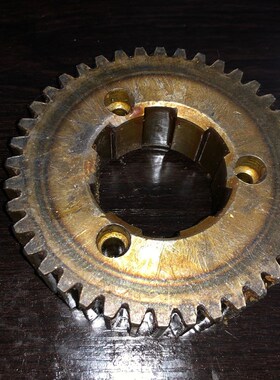 北京X623WX5253KXA5032A带孔厚离合器齿轮4272A齿数Z=40铣床配件