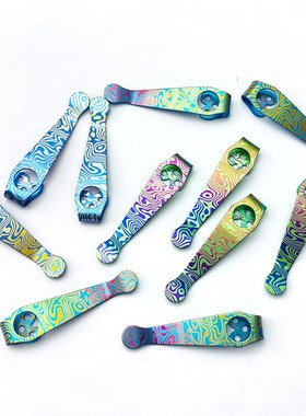 蜘蛛C81背夹C11蜘蛛C10钛合金刀背夹 Spyderco Paramilitary 2