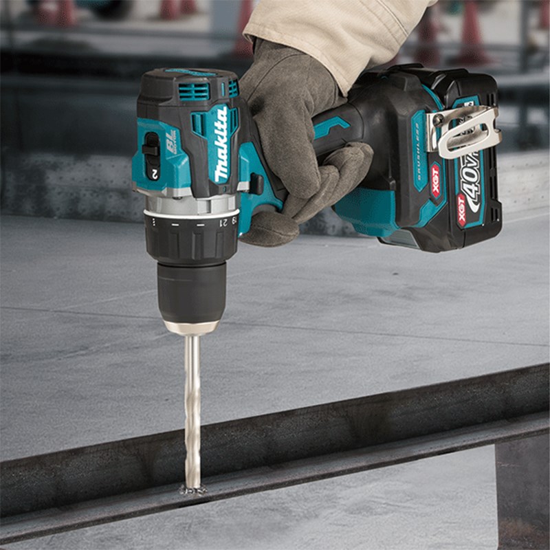 Makita牧田DF002G充电钻多功能家用无刷电钻40V锂电池电动螺丝刀