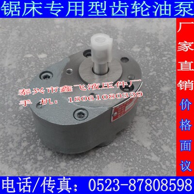 XCB-B16齿轮油泵XCB-B20 XTCB-B25锯床齿轮泵B32润滑油泵 工具