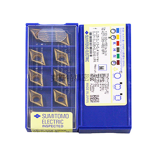 日本住友数控刀片 DCMT11T304N-MU AC630M 加工不锈钢