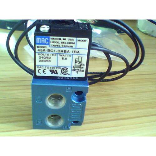 原装正品MAC电磁阀45A-BC1-DABA-1BA   CLSF AC220V