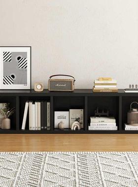 新品八格书柜客厅矮柜儿童多层落架地自由组合子柜靠QRM墙格收纳