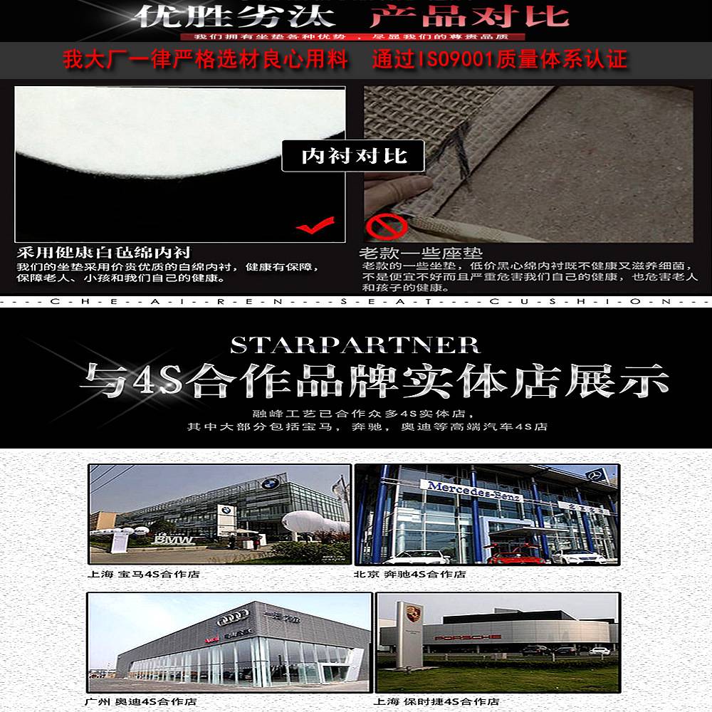 长城M2长城M4座套长城炫丽C20R腾翼长城c30座垫子长城c50汽车坐垫