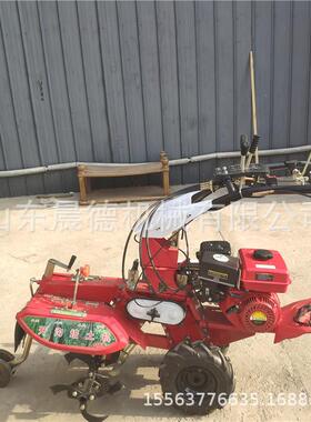汽油羊NEA188肚菌覆土机莓大起垄开沟13棚马力大葱开草沟培土机